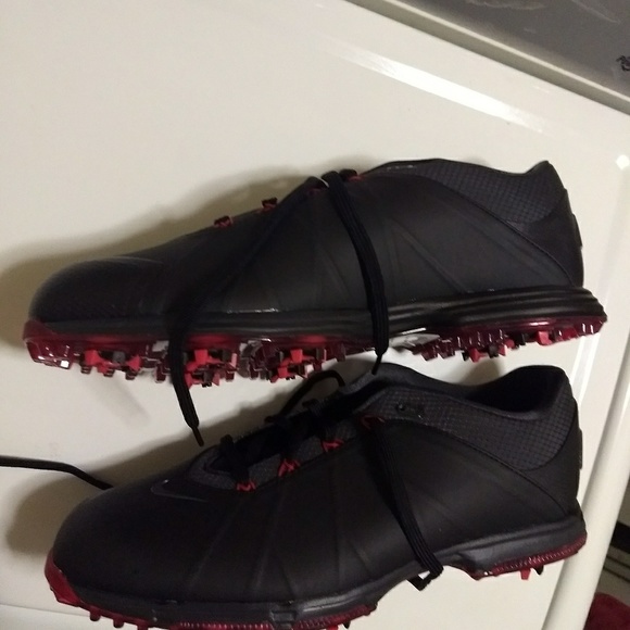 nike lunar fire golf shoes red